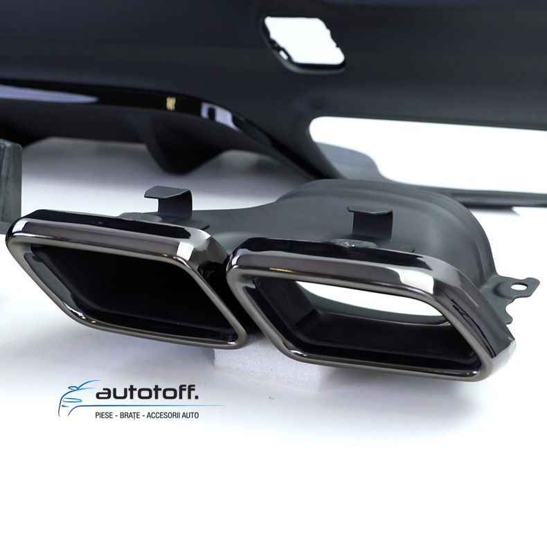 Difuzor Mercedes GLE Coupe compatibil cu GLE C292 (15-18) GLE63 Design Full Black