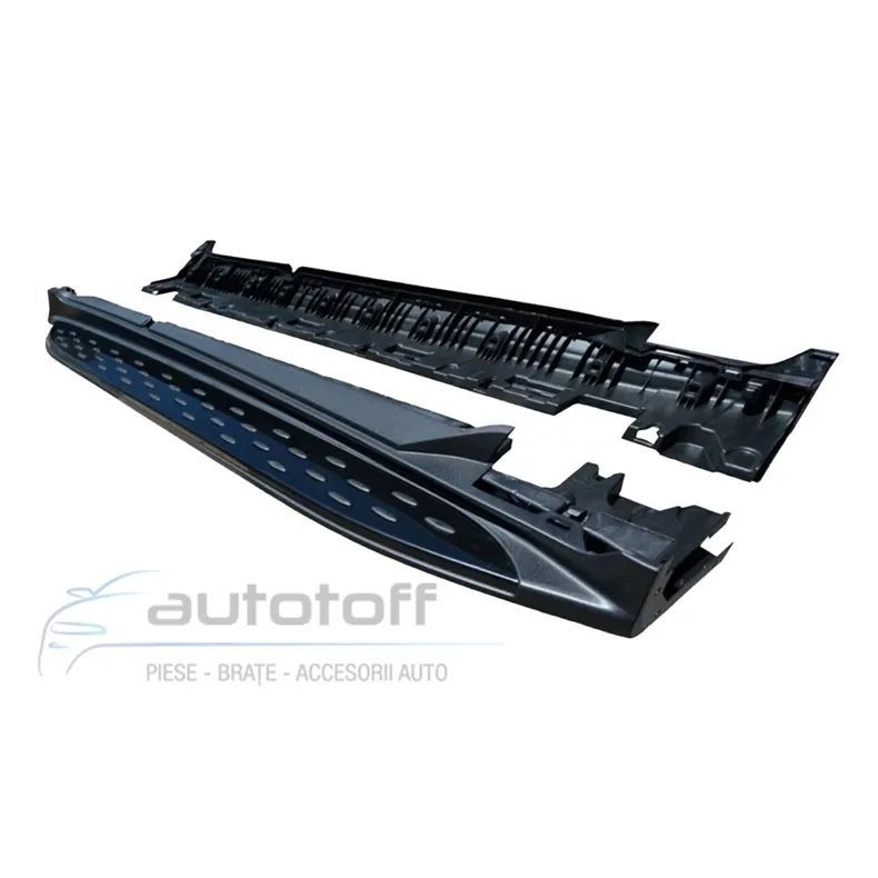 Praguri laterale Mercedes ML W166 GLE W166 (11-18) din aluminiu BLACK DESIGN