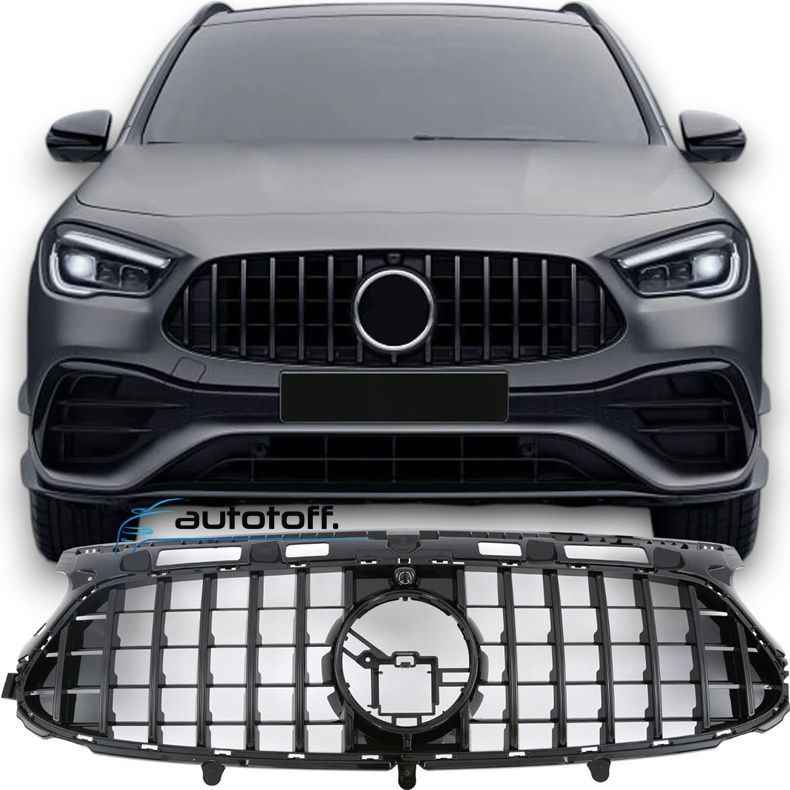 Grila compatibila cu Mercedes GLA H247 AMG Line (20-23) GT Panamericana