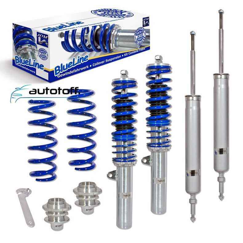 Suspensie sport reglabila Blueline BMW E81 E82 E87 E88 Seria 1 (04-10) JOM BlueLine