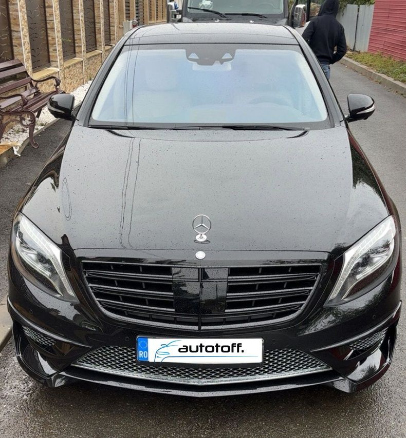 Grila Mercedes S-Class W222 (2013-2020) Black Facelift Design