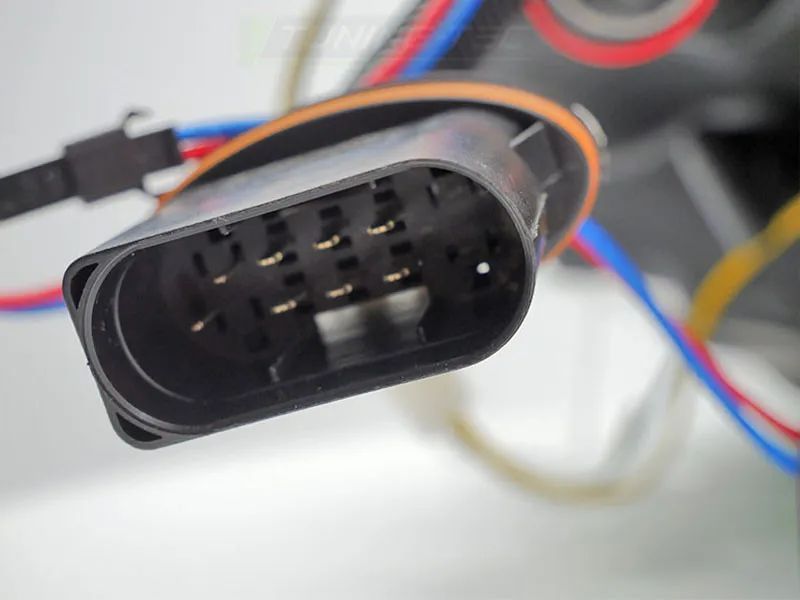 Faruri LED compatibile cu Mercedes C-Class W205 S205 A205 C205 (2014-2018) Negre Semneal Dinamic Se