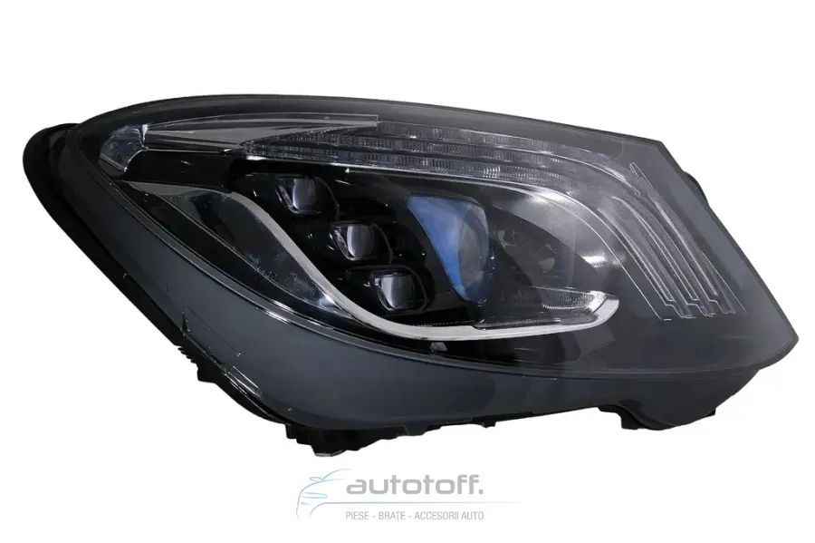 Faruri Full LED compatibil cu Mercedes S-Class W222 Semnal Dinamic (2013-2017) Facelift Design