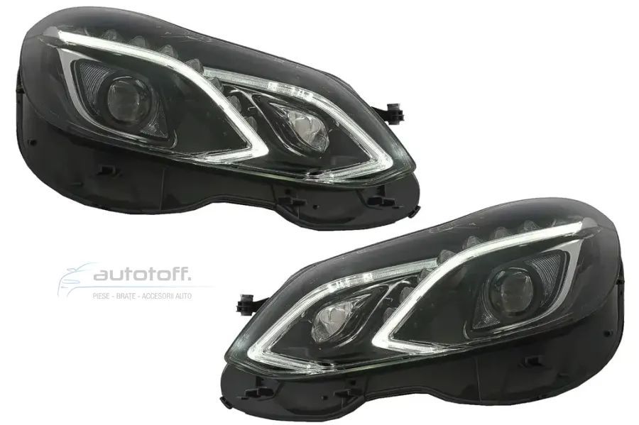 Pachet exterior compatibil cu Mercedes E-Class W212 (2009-2012) Conversie la Facelift MBH Design