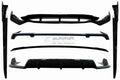 Pachet prelungiri Aero compatibil cu BMW X5 G05 (2018-2022) M-Tech Piano Black Design