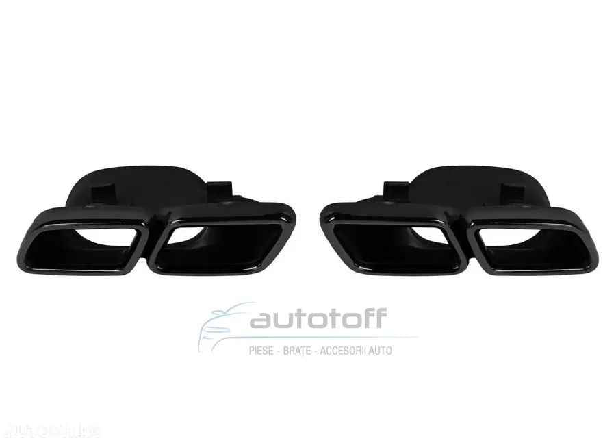Difuzor bara spate Mercedes S-Coupe C217 A217 (2014-2017) S63 AMG Black Design