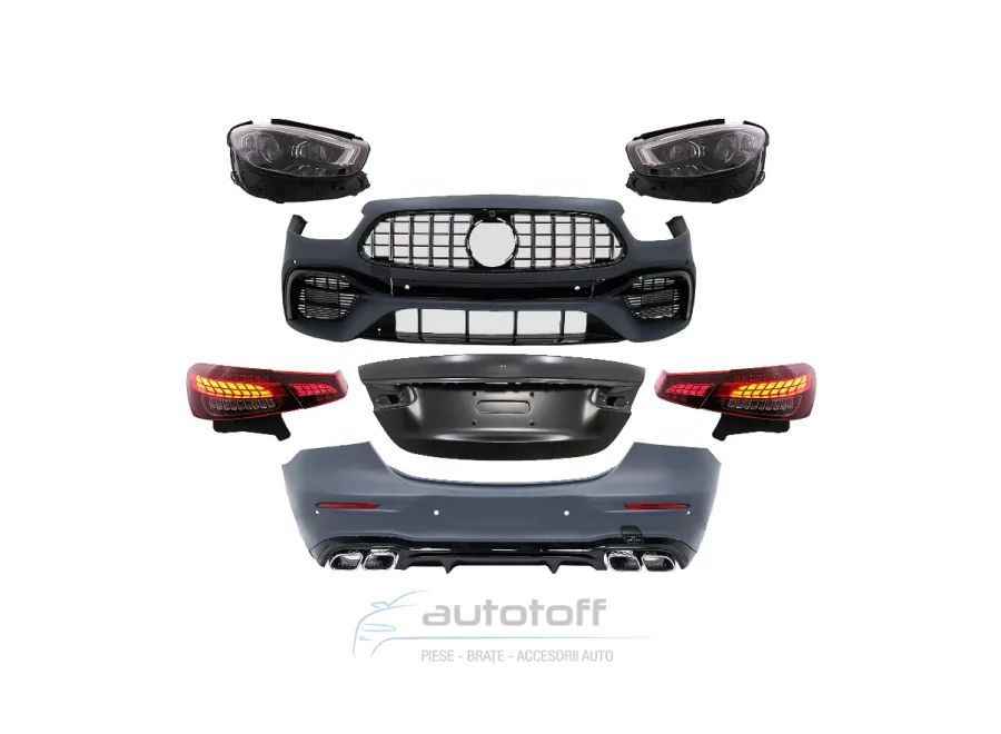 Pachet complet de conversie Mercedes E-Class W213 (2016-2019) la Facelift (2020+) E63s Design