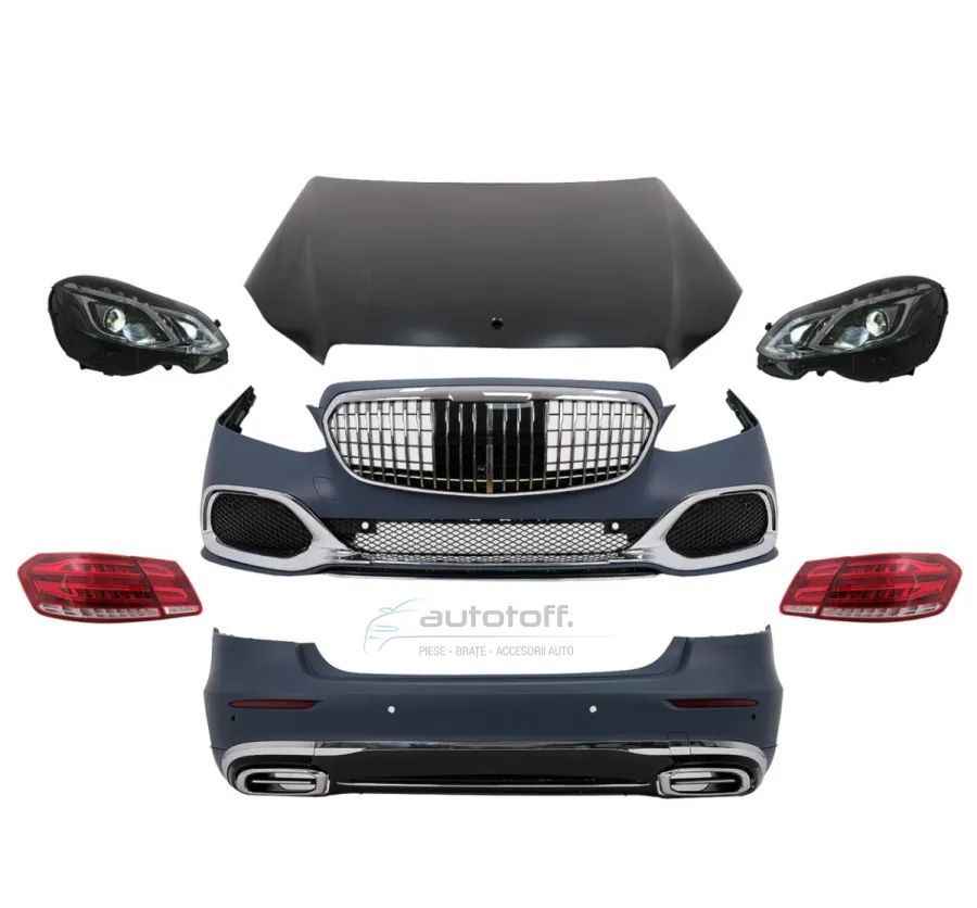 Pachet exterior compatibil cu Mercedes E-Class W212 (2009-2012) Conversie la Facelift MBH Design