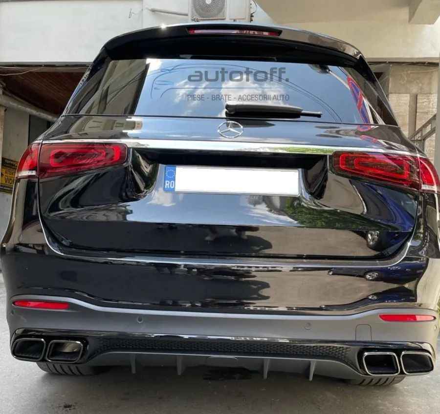 Difuzor bara spate GLS X167 (2020+) Full Black LOOK