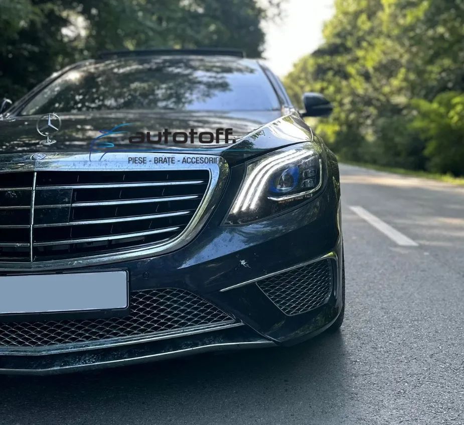 Faruri Full LED compatibil cu Mercedes S-Class W222 Semnal Dinamic (2013-2017) Facelift Design