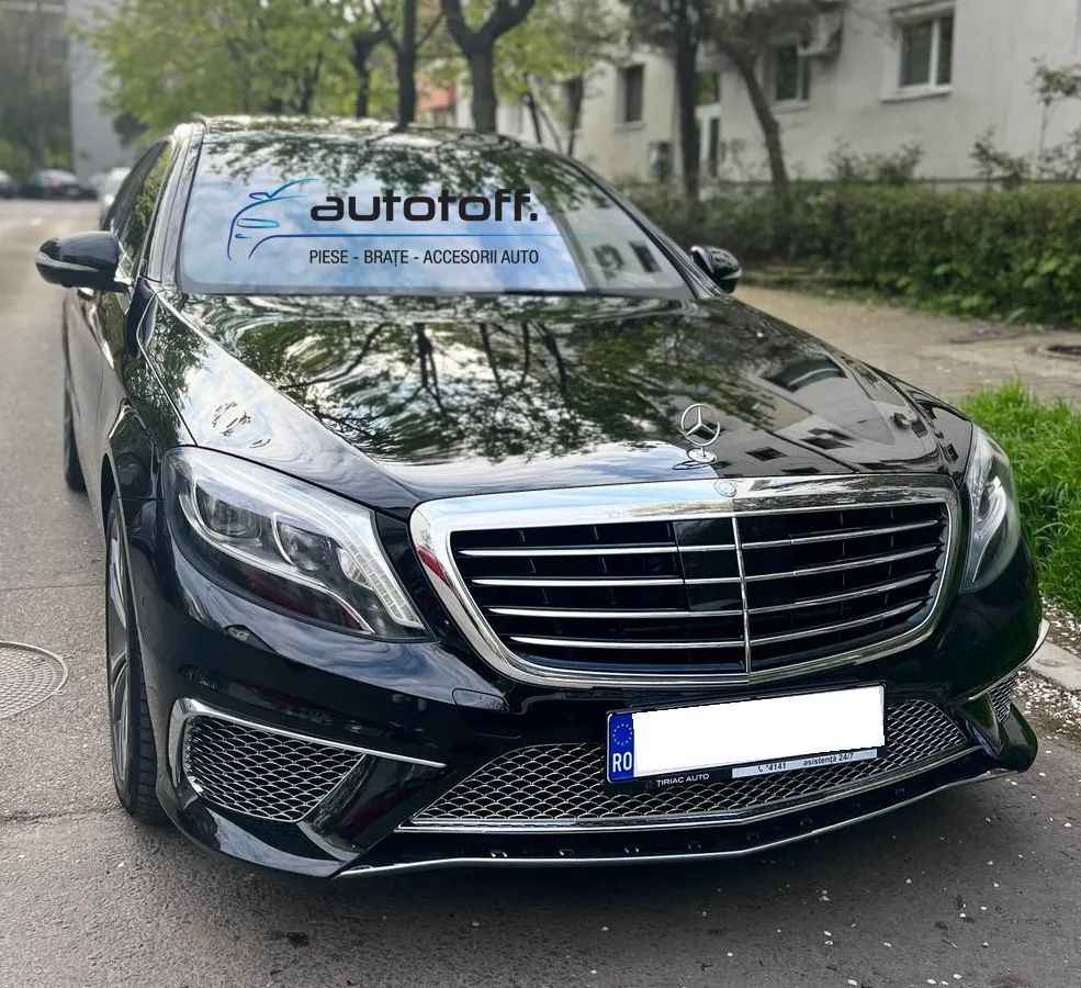 Bara fata si grila centrala compatibila Mercedes S-Class W222 (13-17) S65 Design