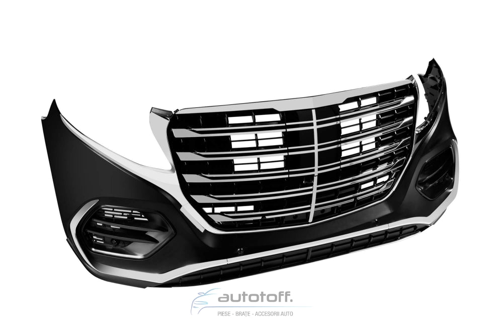 Pachet exterior compatibil cu Mercedes V-class W447 ( 2018 - 2023 ) conversie la modelul W447 (2024+)