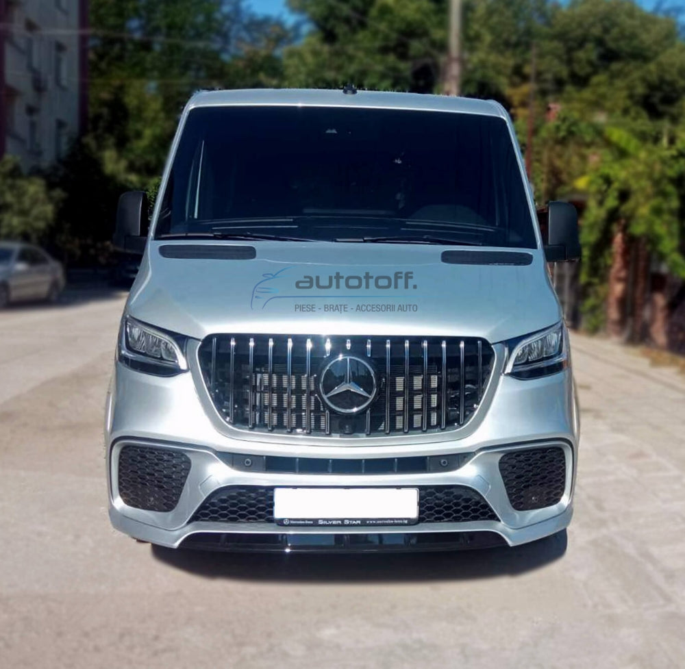 Pachet exterior compatibil cu Mercedes Sprinter W907 W910 (2018+) 63 AMG Design
