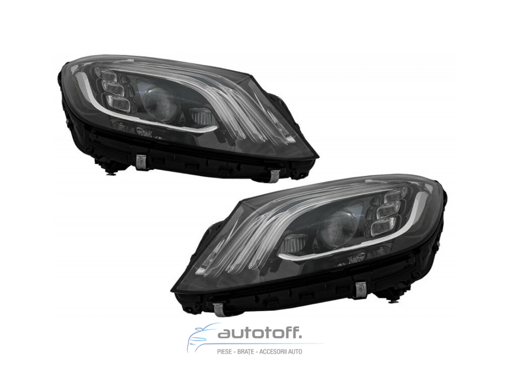 Pachet exterior compatibil Mercedes S-Class W222 Facelift (2013-2017) S63 Design