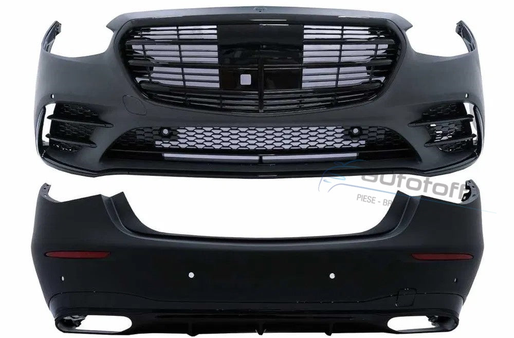 Pachet Exterior compatibil cu Mercedes S-Class W223 Limousine (2020-up) S450 Design Night Package