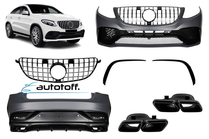 Pachet exterior compatibil Mercedes GLE C292 Coupe (2015-2019) 63 AMG S Design