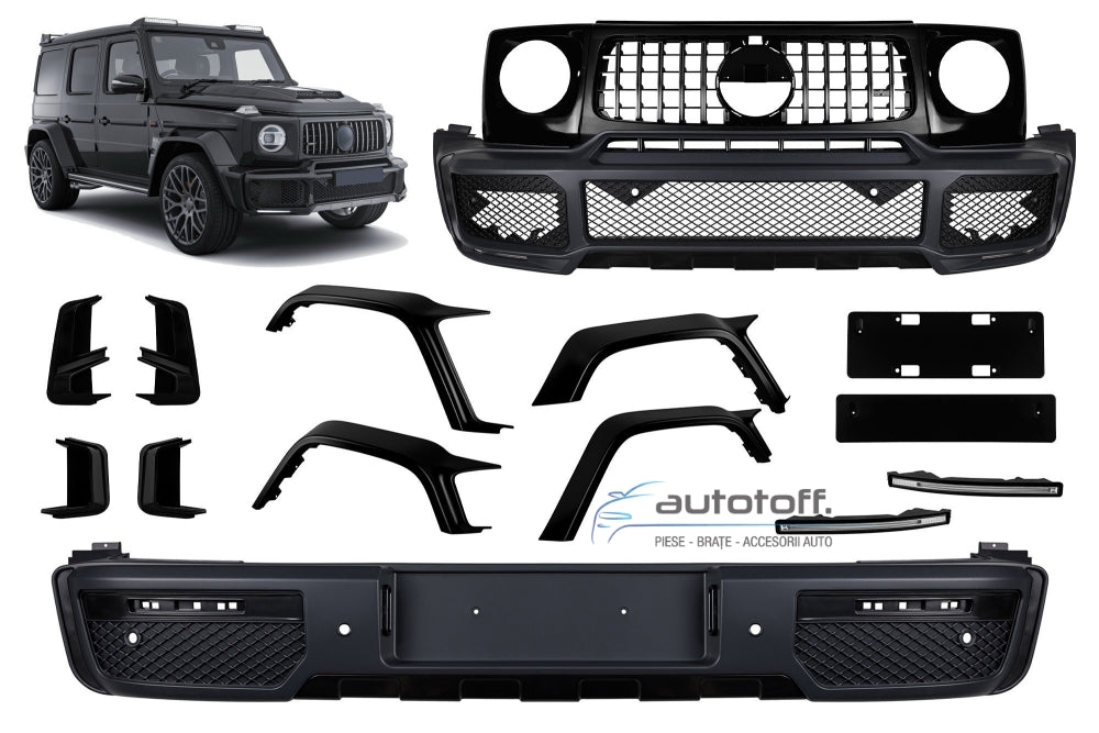 Pachet compatibil Mercedes W464 W463 G-Class (2018+) BRB G800 Design