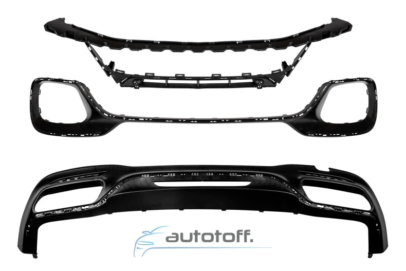 Pachet exterior compatibil Mercedes S-Class W222 (2013+) Conversie (2017+) Facelift S63 Design