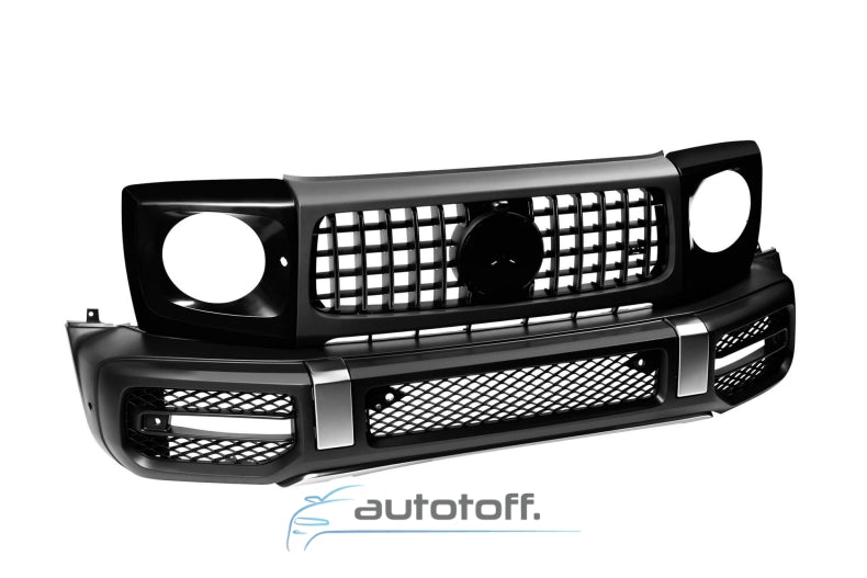 Body kit compatibil Mercedes G-Class W463 (08-17) Conversie la G63 W464 2018+