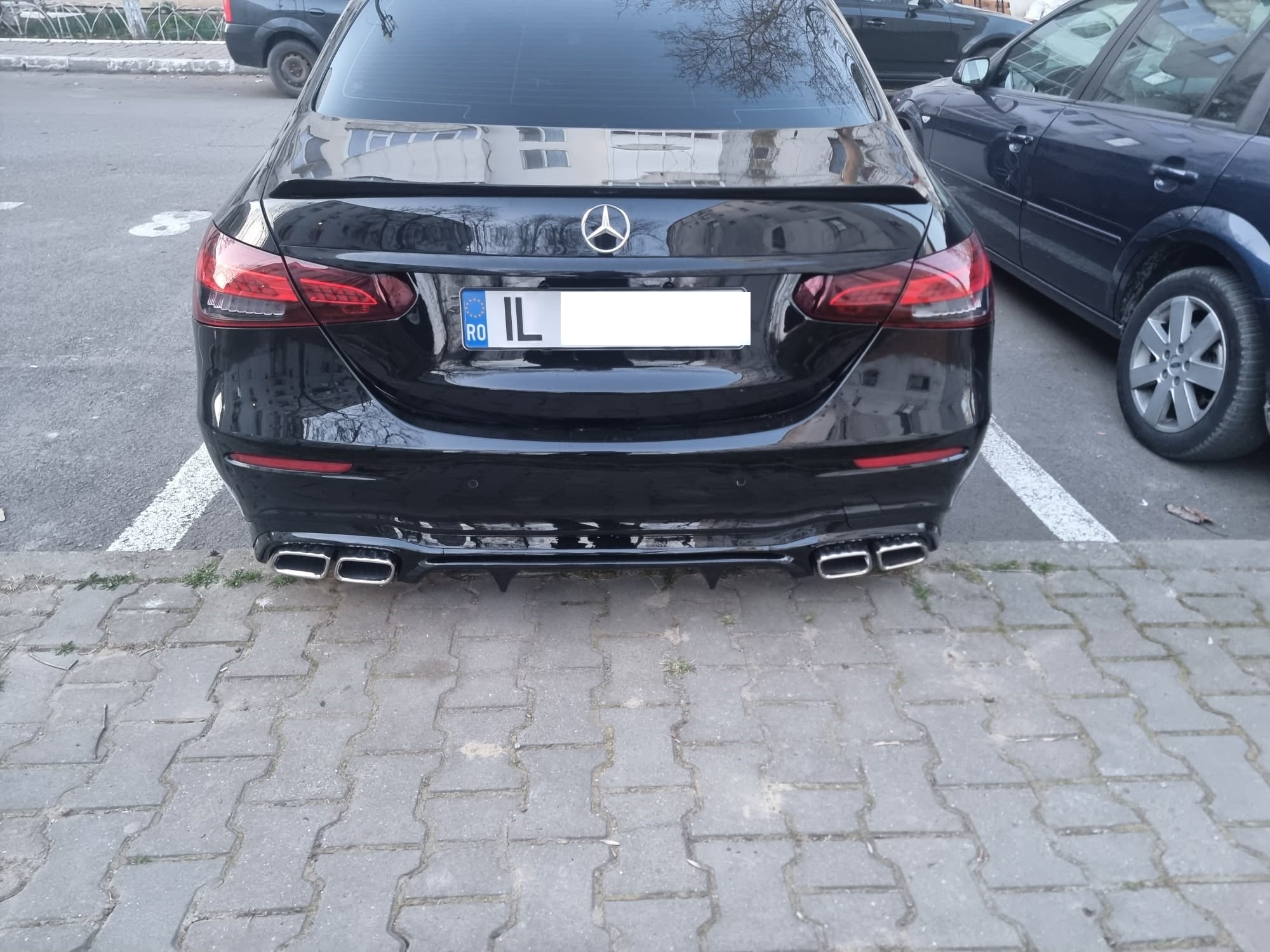 Pachet exterior compatibil Mercedes E-Class W213 (16-19) E63 Conversie la 2020+