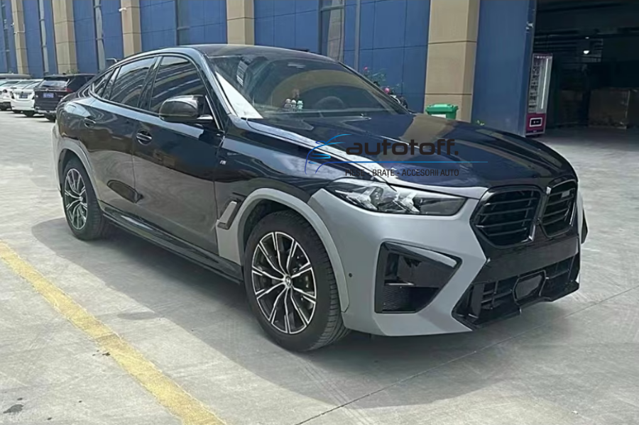 Pachet exterior compatibil cu BMW X6 G06 (2019-2023) Conversie la Facelift X6M Design